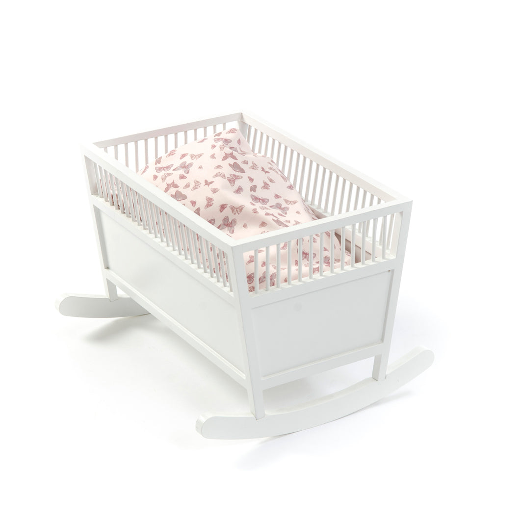 Smallstuff dukkeseng, Rosaline vugge i tre - White