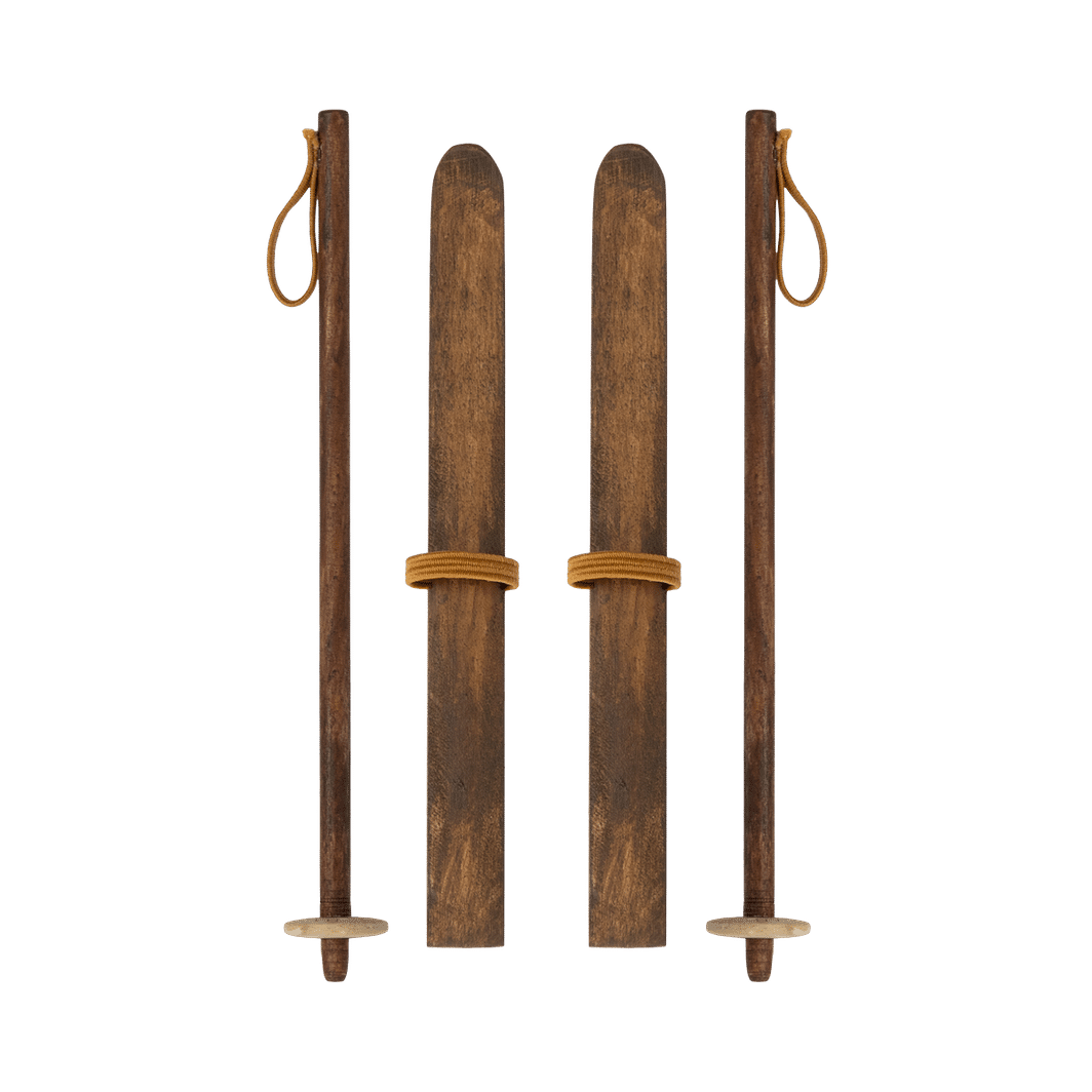 Maileg Dukketilbehør, Ski og skistaver til Mor &amp; Far mus