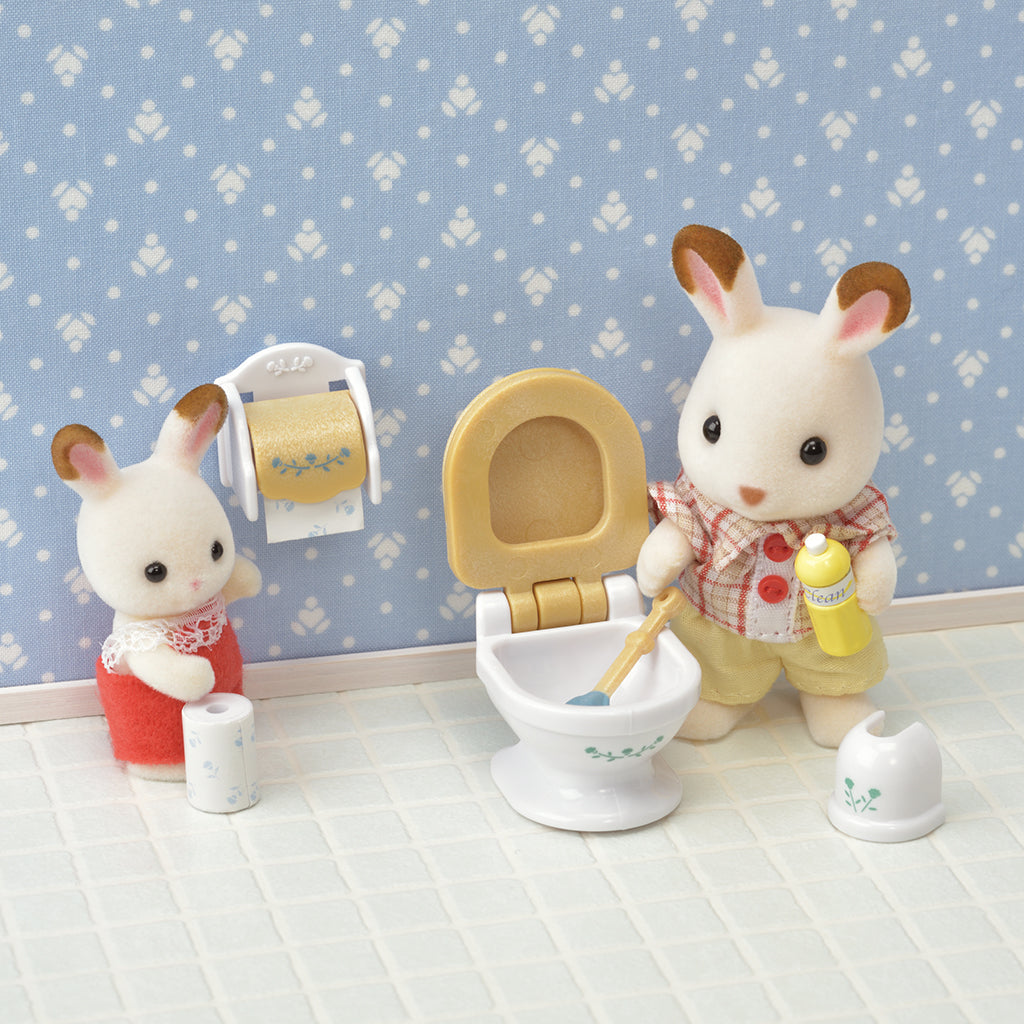 Sylvanian Families - Baderomsett