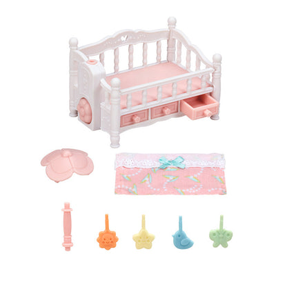 Sylvanian Families babyseng med uro og tilbehør til små babyer