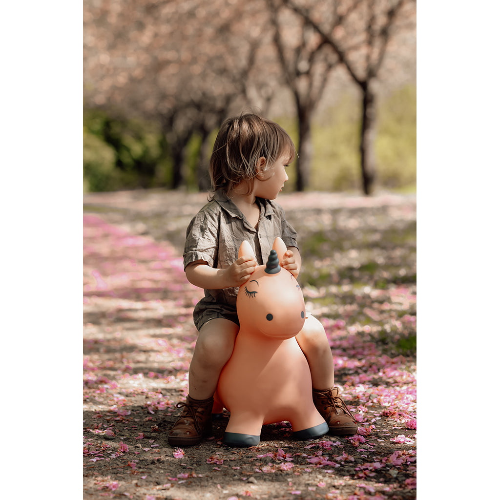 Find that hippo, hoppedyr, Enhjørningen Luna – Blush/rose