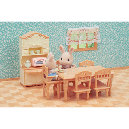 Sylvanian Families Landhus spisestue med tilbehør og figur