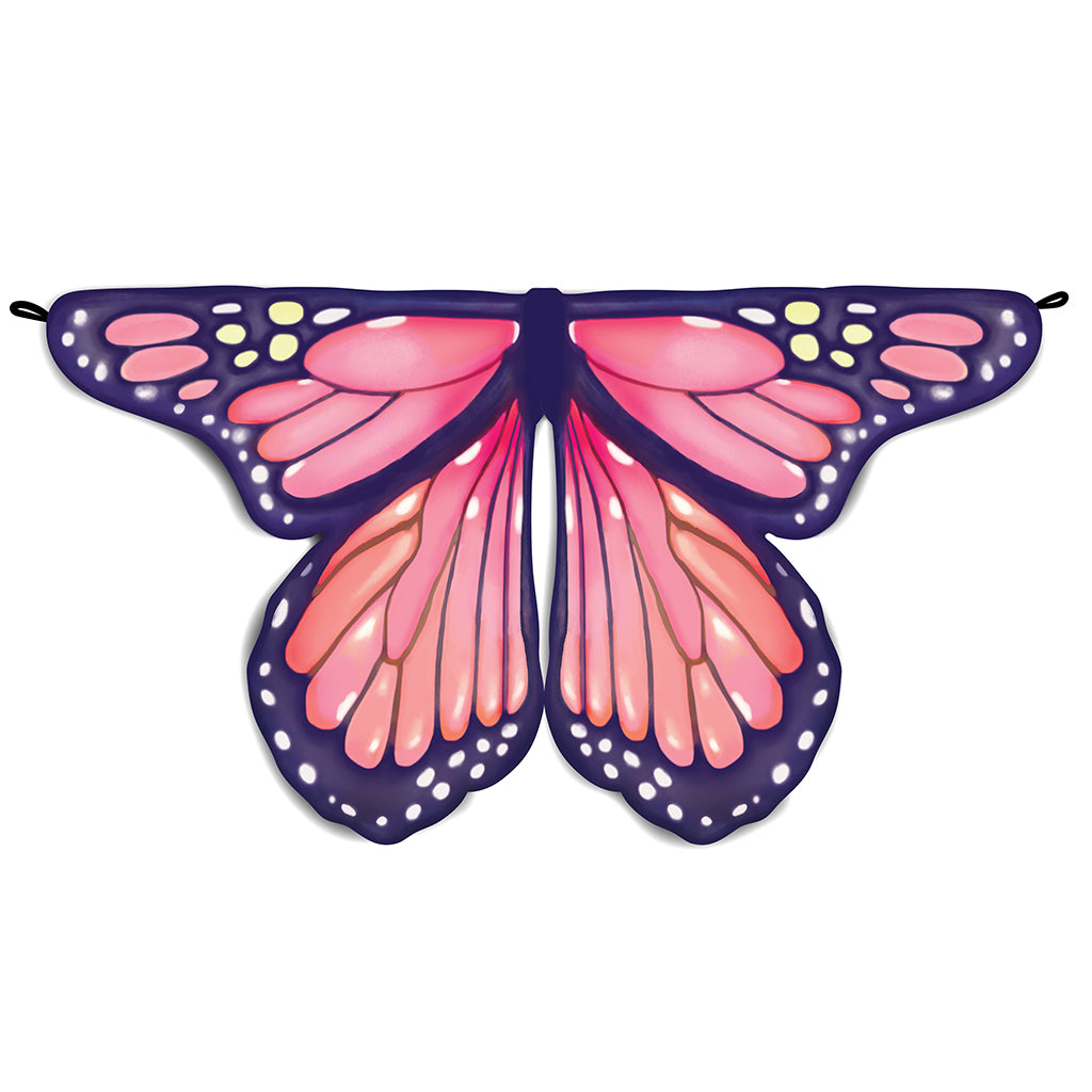 Great Pretenders kostyme, sommerfuglvinger, Mystical soft - 4-6 år