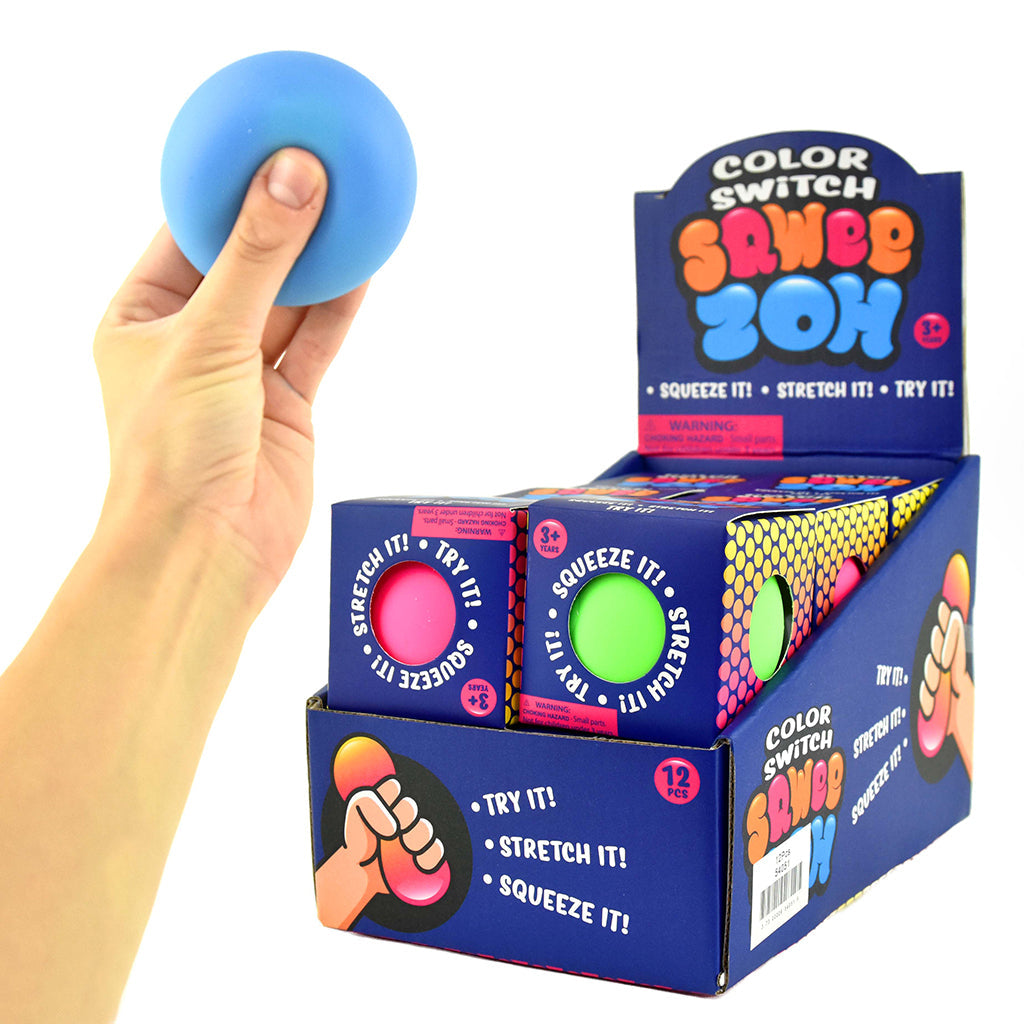 Robetoy Colour squeeze ball, ass. farger