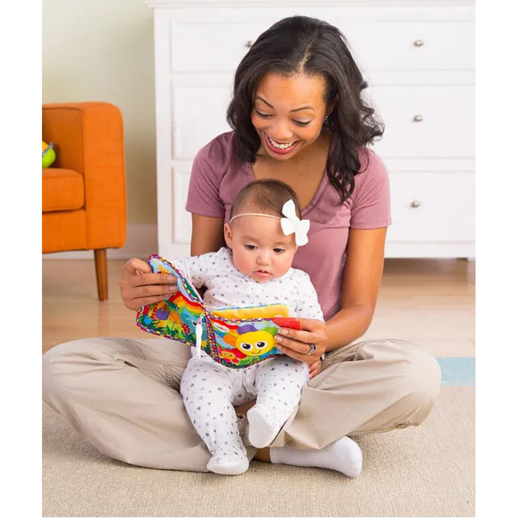 Lamaze stoffbok, Moro med farger