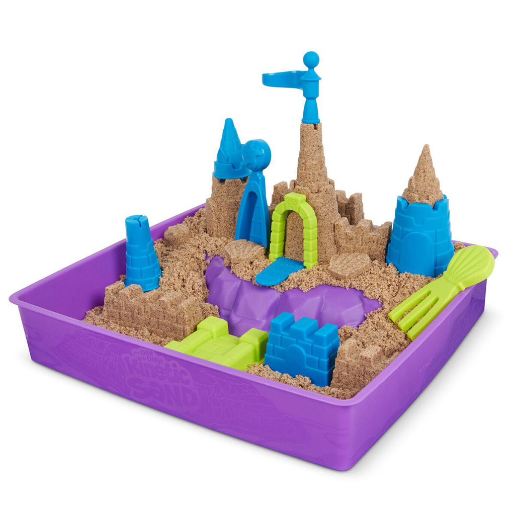 Kinetic Sand, Deluxe Beach Castle Playset – Sandkassesett