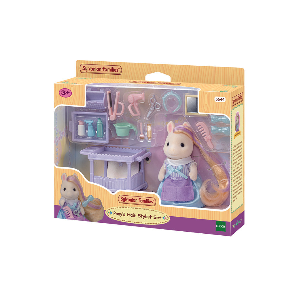 Sylvanian Families, Ponys frisør stylingsett med figur