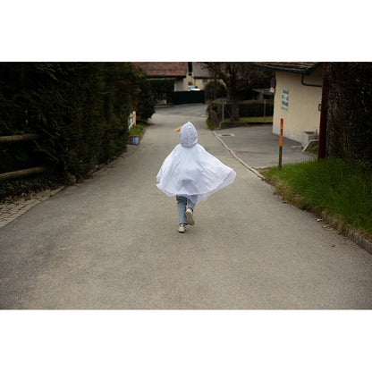 Great Pretenders utkledningstøy, Spooky Ghost Poncho - Str. 1-2 år, 2-4 år og 4-6 år