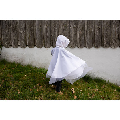 Great Pretenders utkledningstøy, Spooky Ghost Poncho - Str. 1-2 år, 2-4 år og 4-6 år