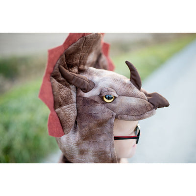 Great Pretenders dyrekostyme, Triceratops kappe - str. 4-6 år