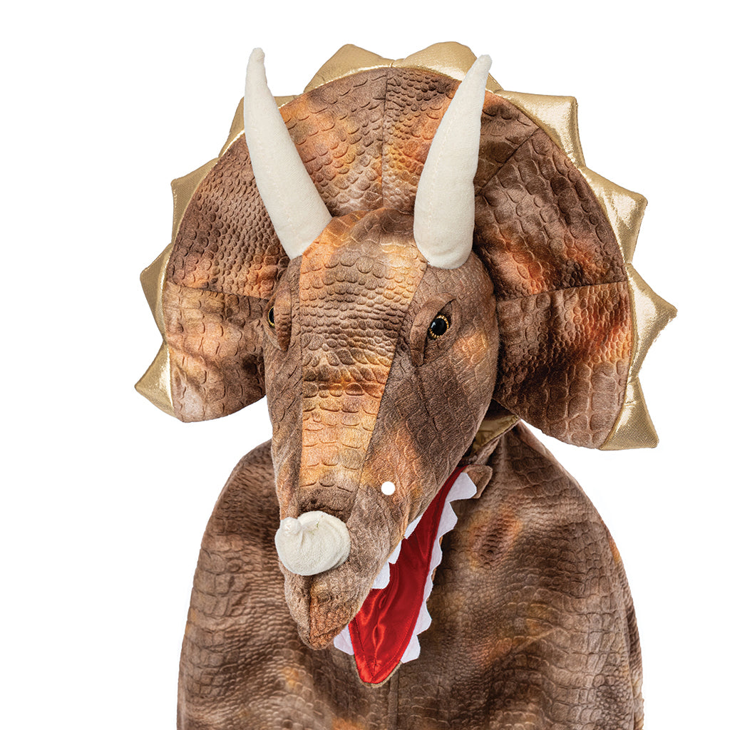 Great Pretenders dyrekostyme, GrandasaurusTriceratops Cape m. klør - str. 5-6 år