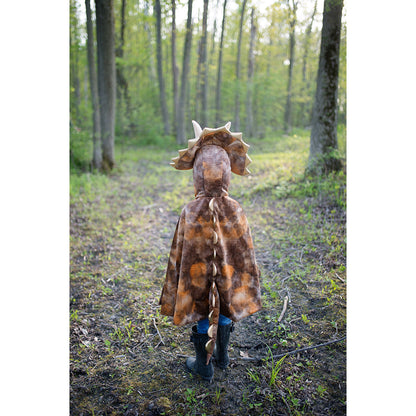 Great Pretenders dyrekostyme, GrandasaurusTriceratops Cape m. klør - str. 5-6 år