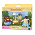 Sylvanian Families pingvinfamilie og lille isvogn legetøj i æske
