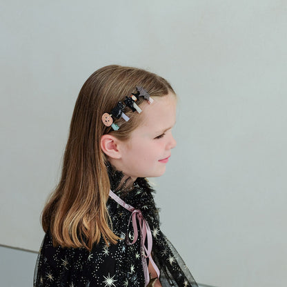 Mimi &amp; Lula - 8 hårspenner - Mini Halloween