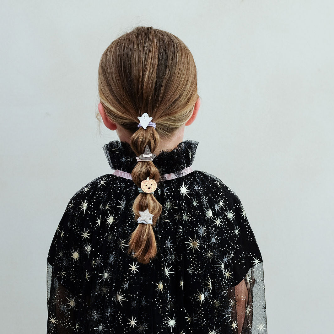 Mimi &amp; Lula - 8 hårelastikker - Mini Halloween