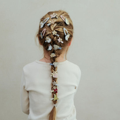 Mimi &amp; Lula - 8 hårspenner - Mini Angel Christmas