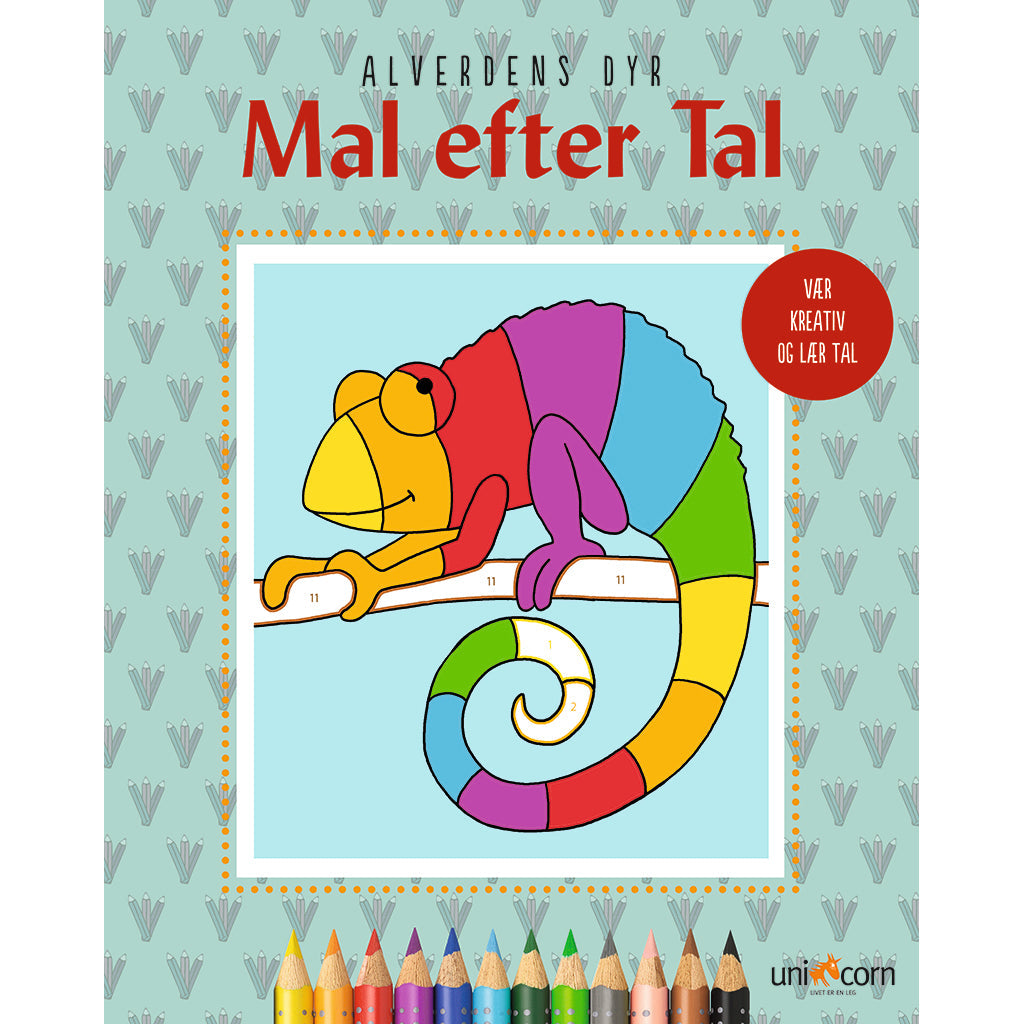 Mandalas fargelegg etter tall, Verdens dyr