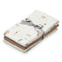 Cam Cam stofble, økologisk, 3-pak - Dreamland, caramel, light sand