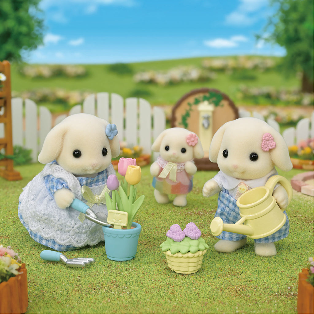Sylvanian Families, Blomsterhavesæt med kaniner og tilbehør