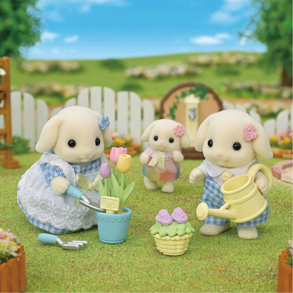 Sylvanian Families, Blomsterhavesæt med kaniner og tilbehør