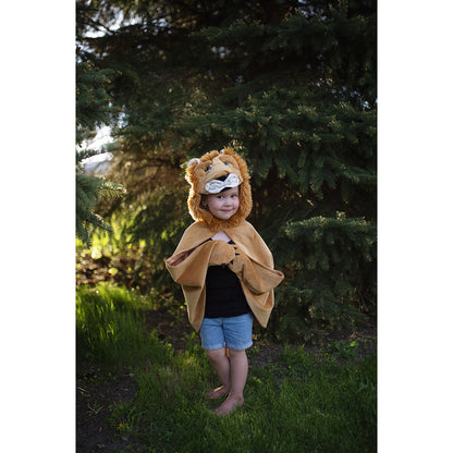 Great Pretenders dyrekostyme til de minste, Woodland Løvekappe - str. 2-3 år