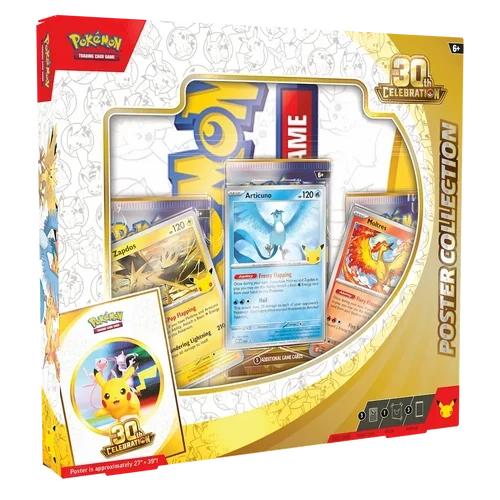 Pokemon – plakatsamling til 30-årsjubileet