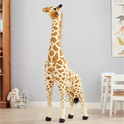 Melissa &amp; Doug kosedyr, sjiraff - 140 cm