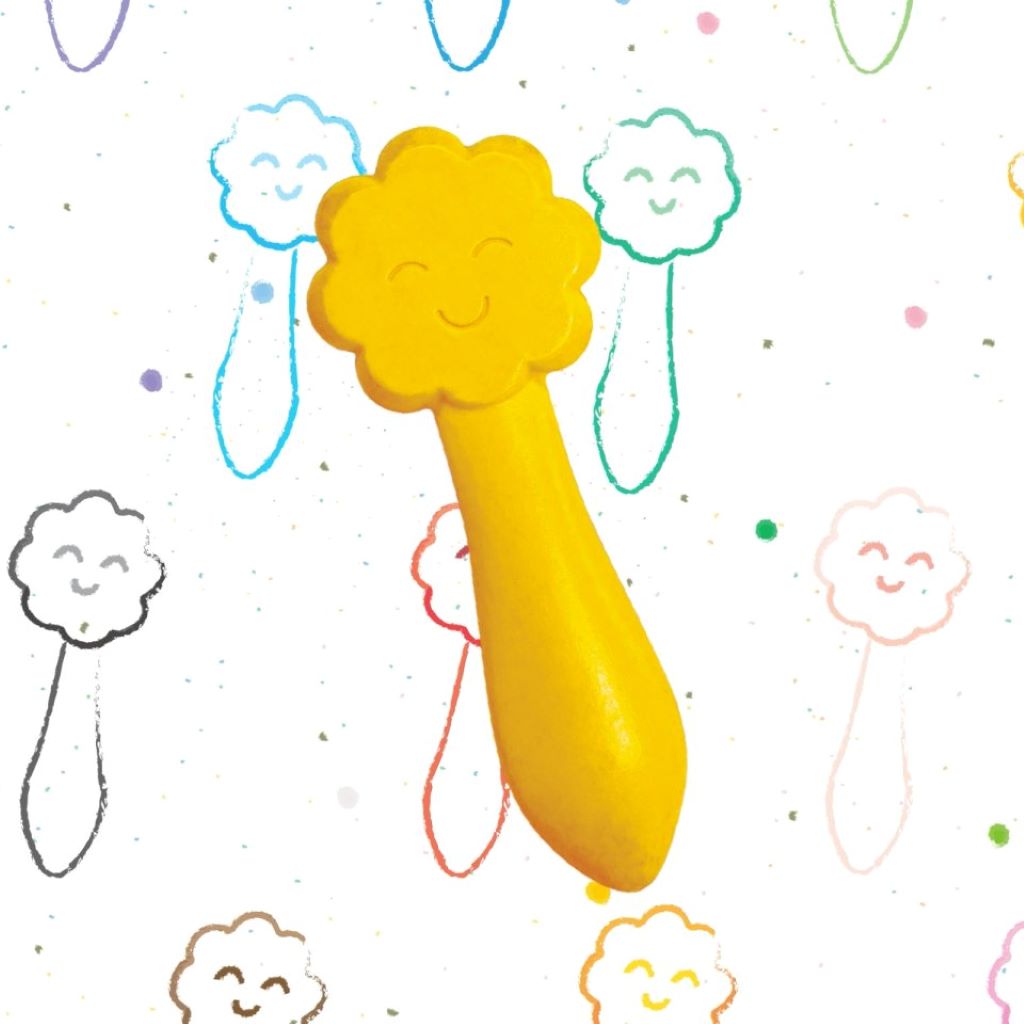 Haku Yoka, 12 fargekritt - smilende ansikter