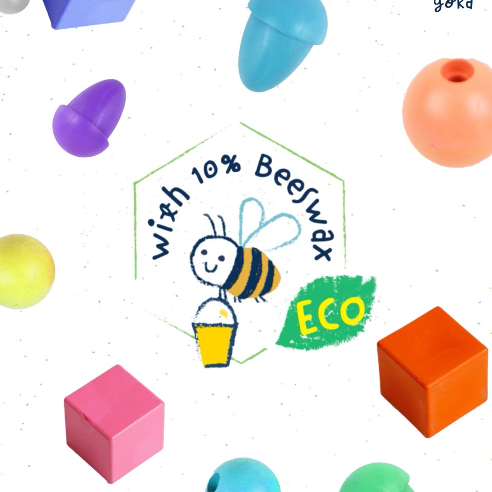 Haku Yoka, Firkantede fargekritt - regnbuens farger