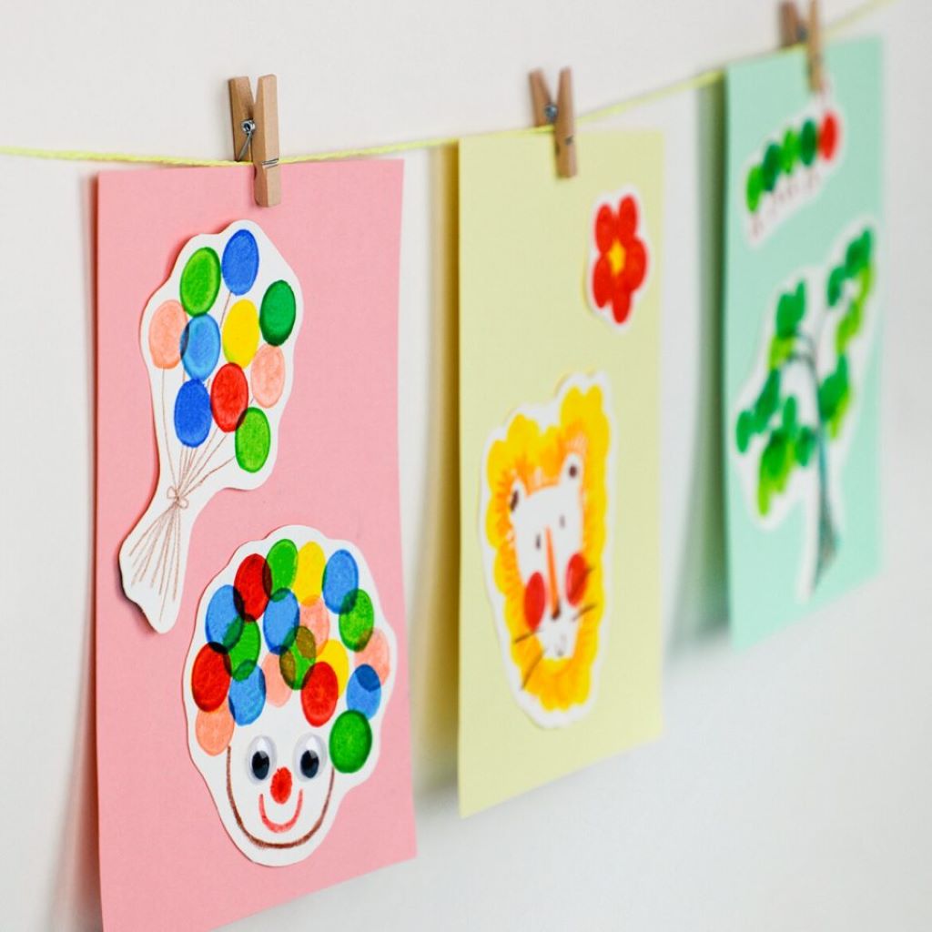 Haku Yoka, Prikkmarkører - Klare farger