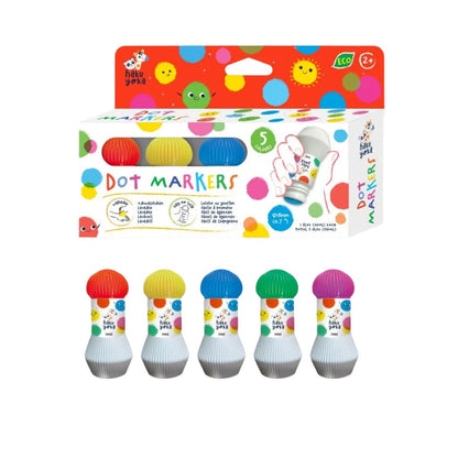 Haku Yoka, Prikkmarkører - Klare farger