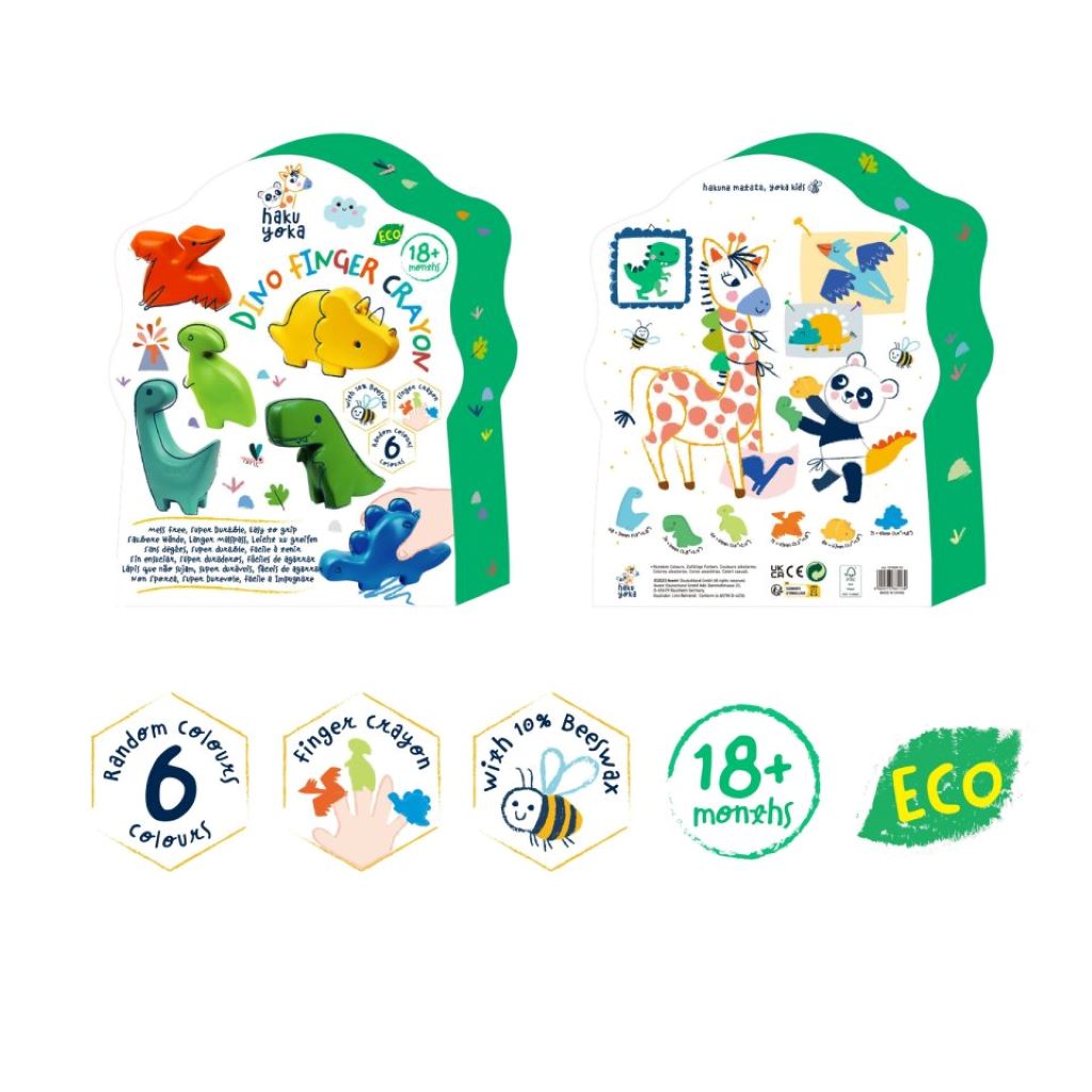 Haku Yoka, Mine første farger - dinosaurer