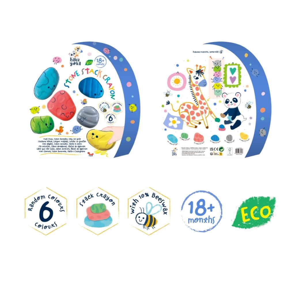 Haku Yoka, Mine første farger - formet som steiner