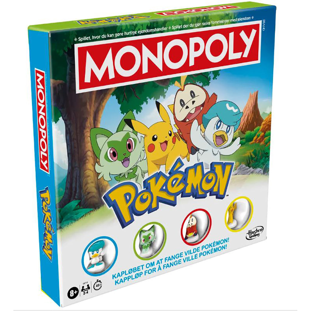 Hasbro Monopoly Pokemon DK/NO