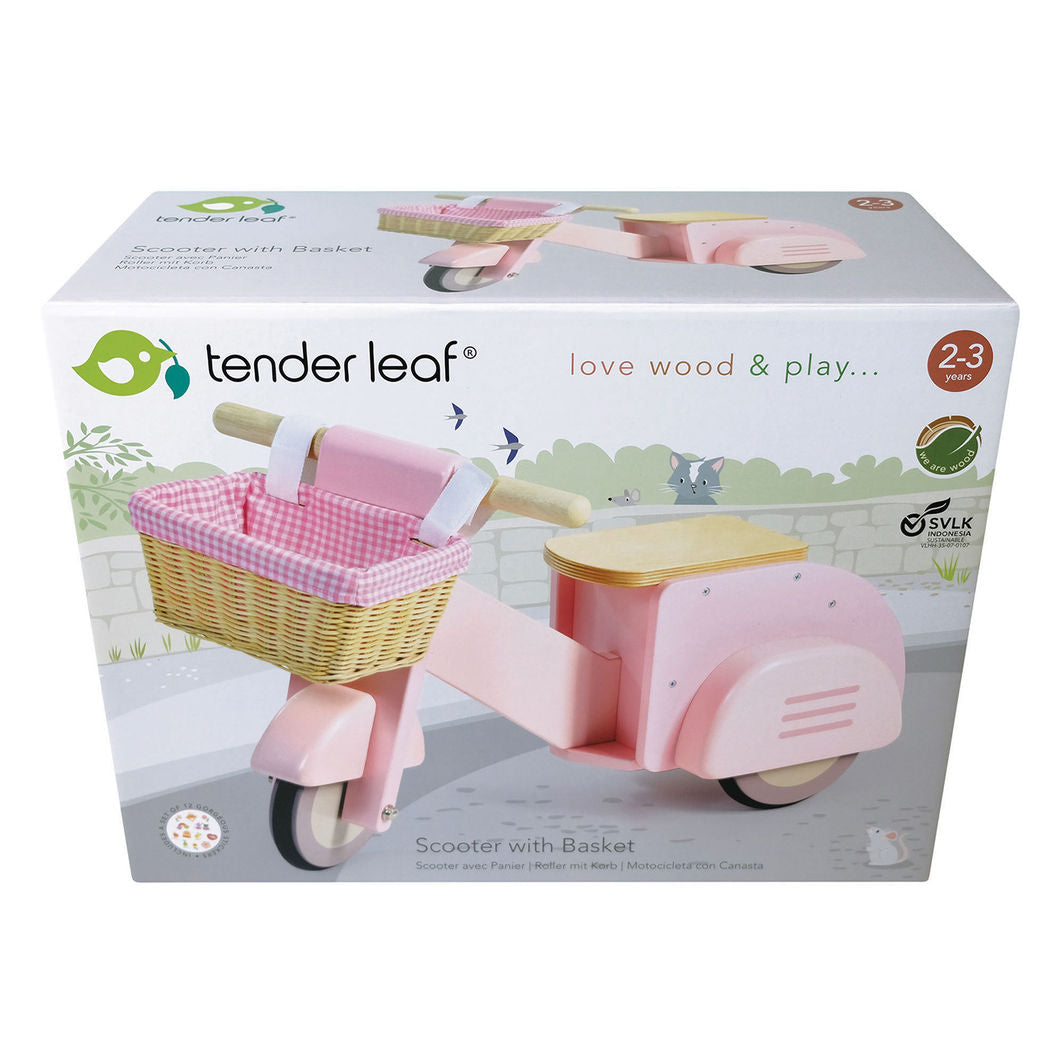 Tender Leaf Gåbil, Rosa scooter