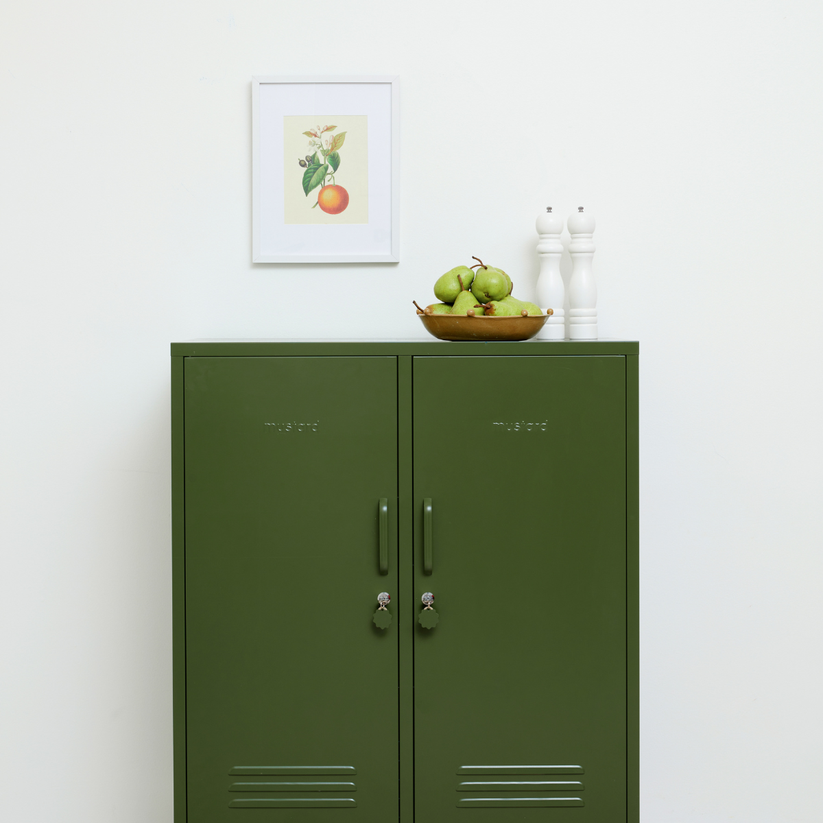 Mustard Made The Midi skap, Olive