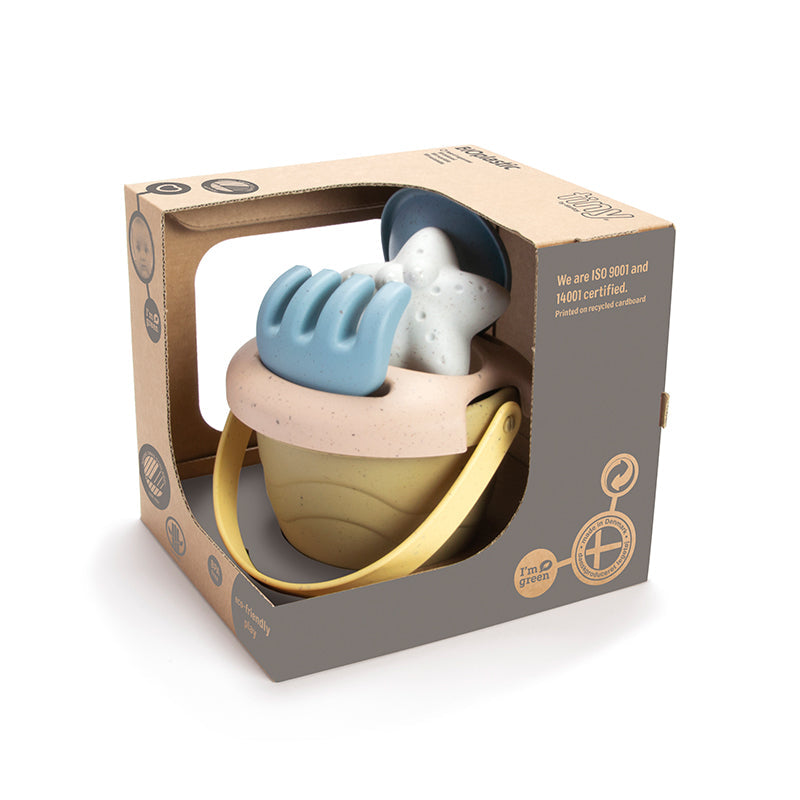 Dantoy Bioplast Tiny Bøttesett, Svanemerket - Fra 10 md.