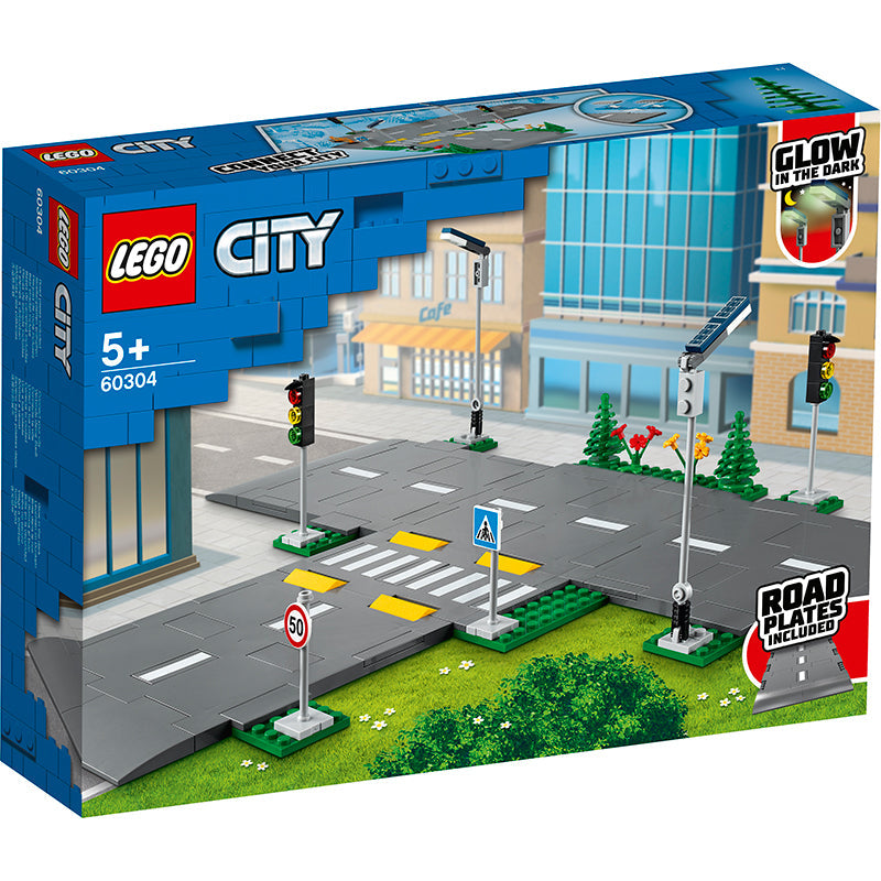 LEGO City Vejplader sæt boks 60304
