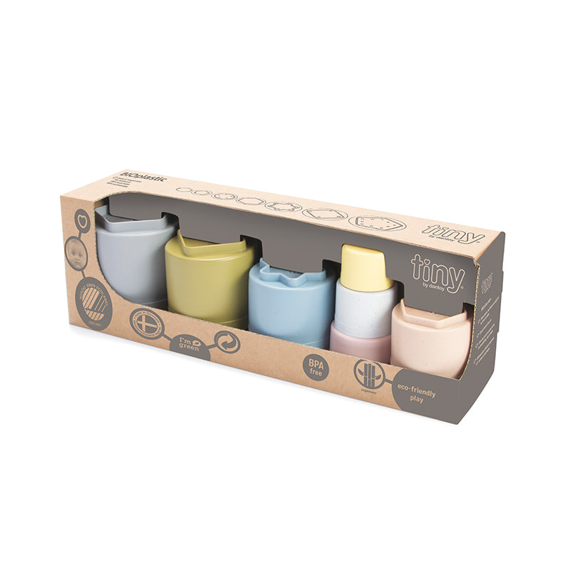 Dantoy Bioplast Tiny Byggebegre, Svanemerket - Fra 6 md.