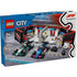 LEGO City F1 garage med Mercedes AMG og Alpine biler