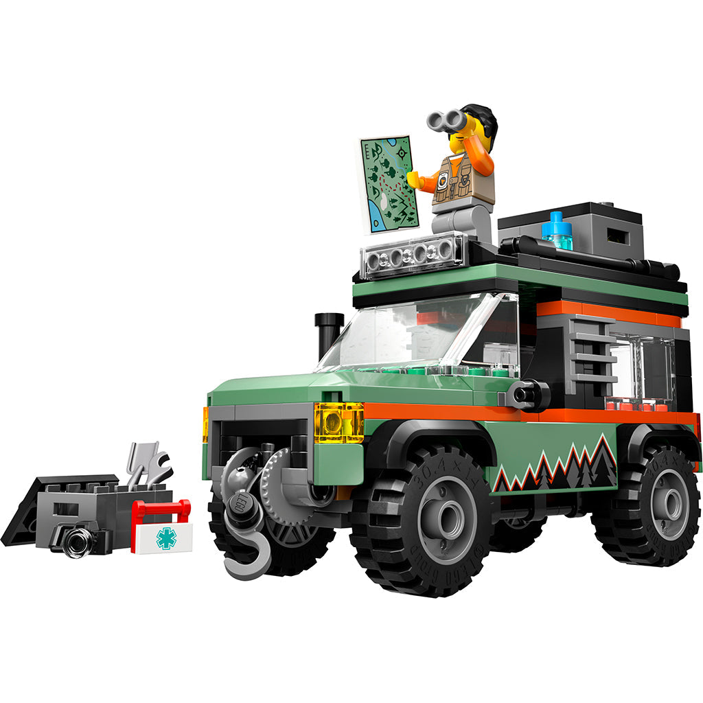 LEGO® City Great Vehicles, Firehjulsdrevet fjell-offroader