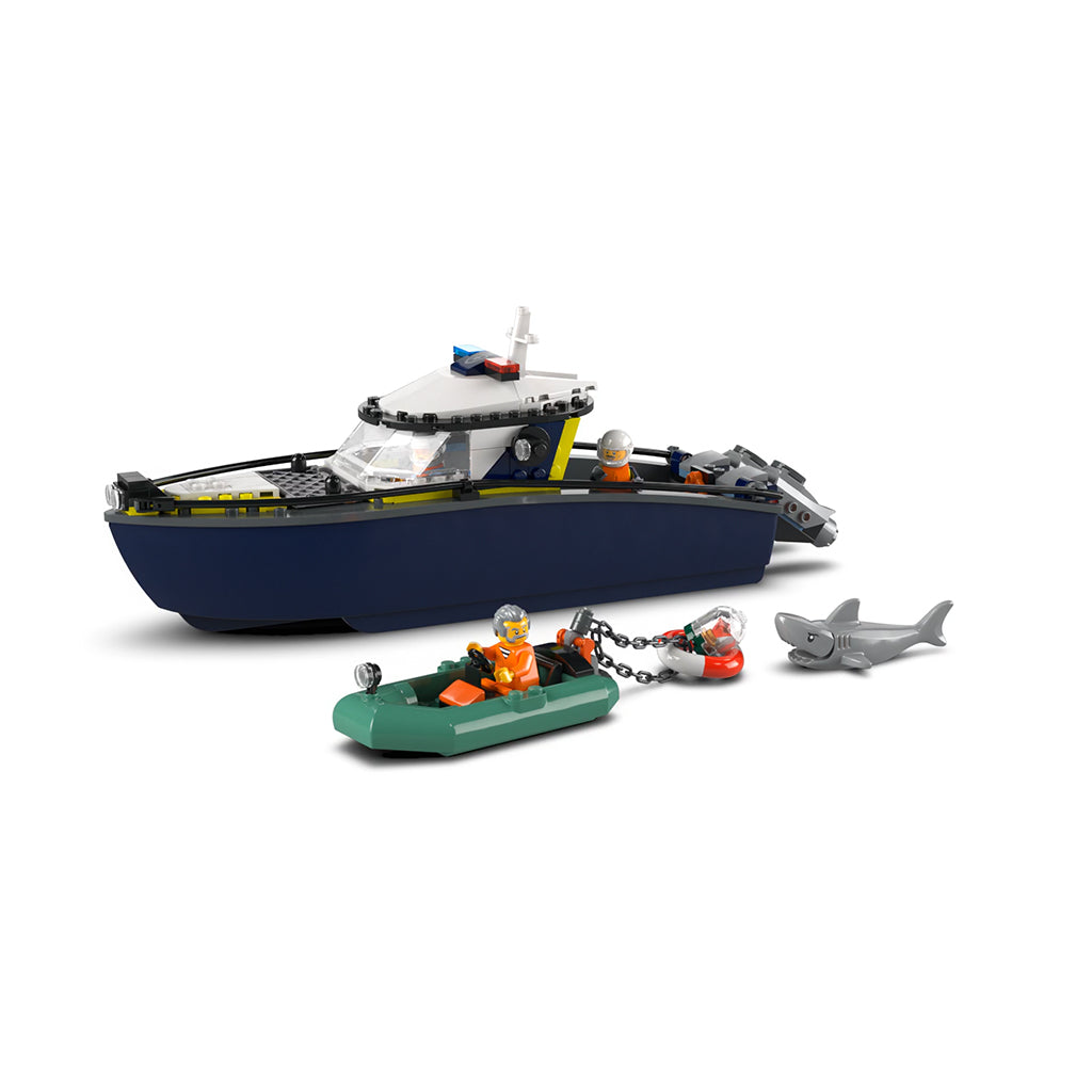 LEGO® City Police, Politibåt på forbryterjakt