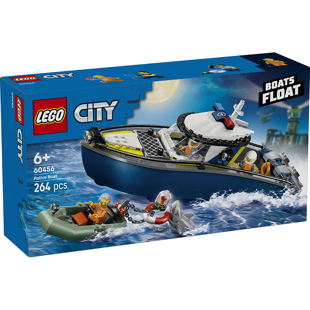 LEGO® City Police, Politibåt på forbryterjakt