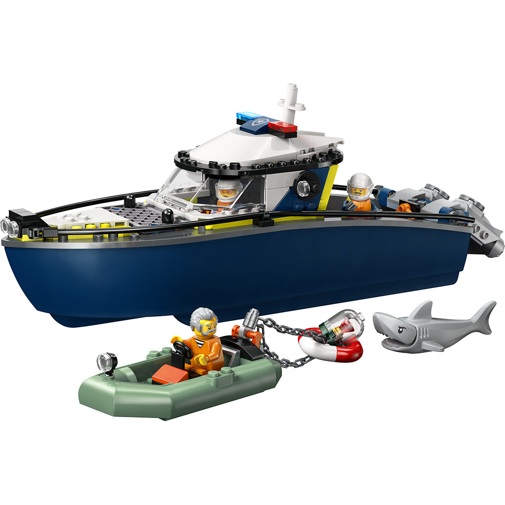 LEGO® City Police, Politibåt på forbryterjakt