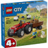 LEGO City Rød traktor med anhænger og får, legetøj 4+