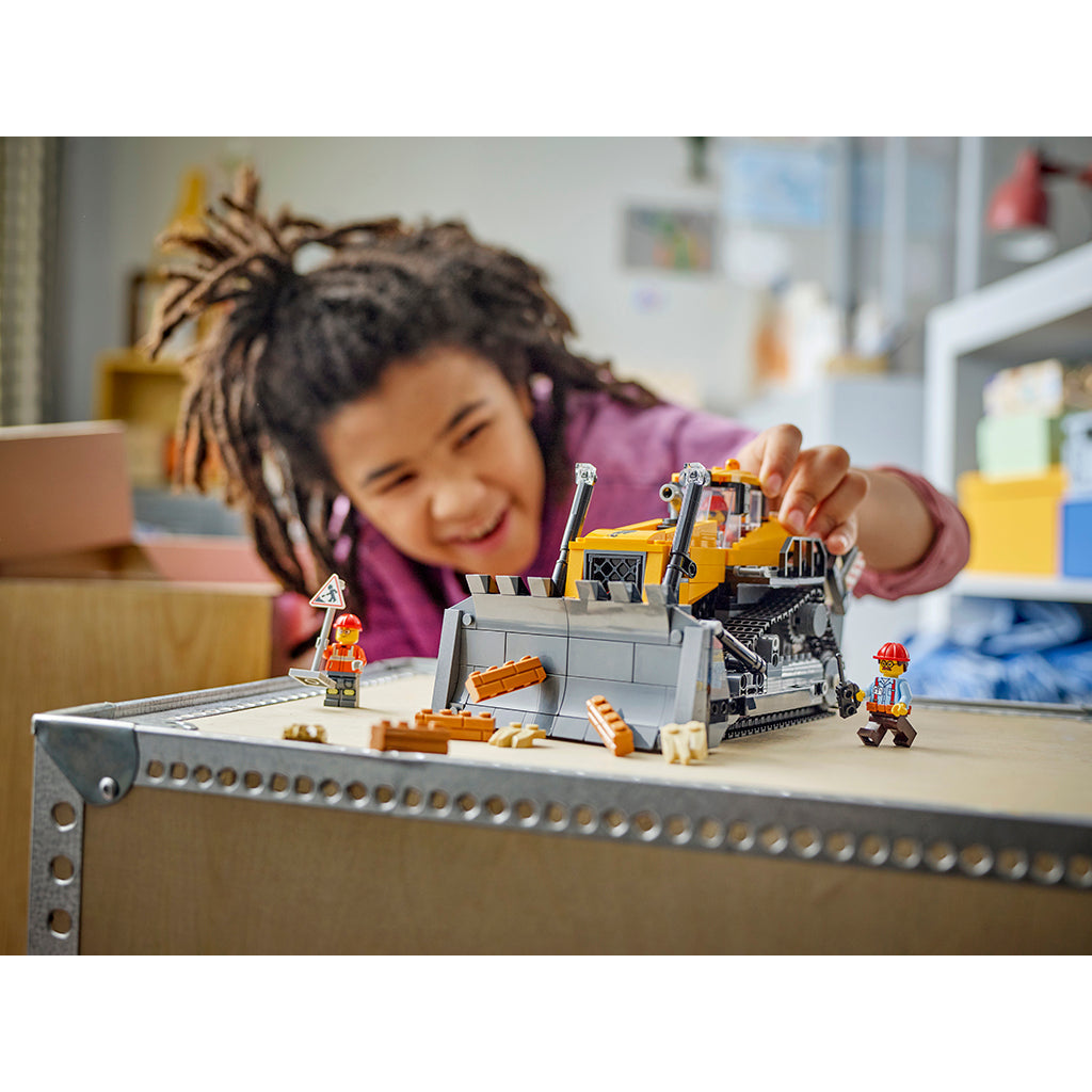 LEGO® City Store Kjøretøy, Gul bulldoser