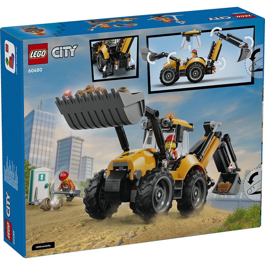 LEGO® City Gul rendegraver – Bygg-selv-leketøy 60480