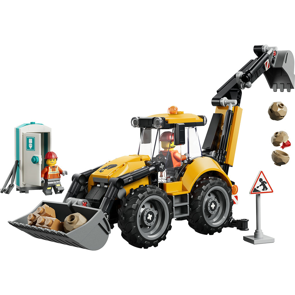LEGO® City Gul rendegraver – Bygg-selv-leketøy 60480