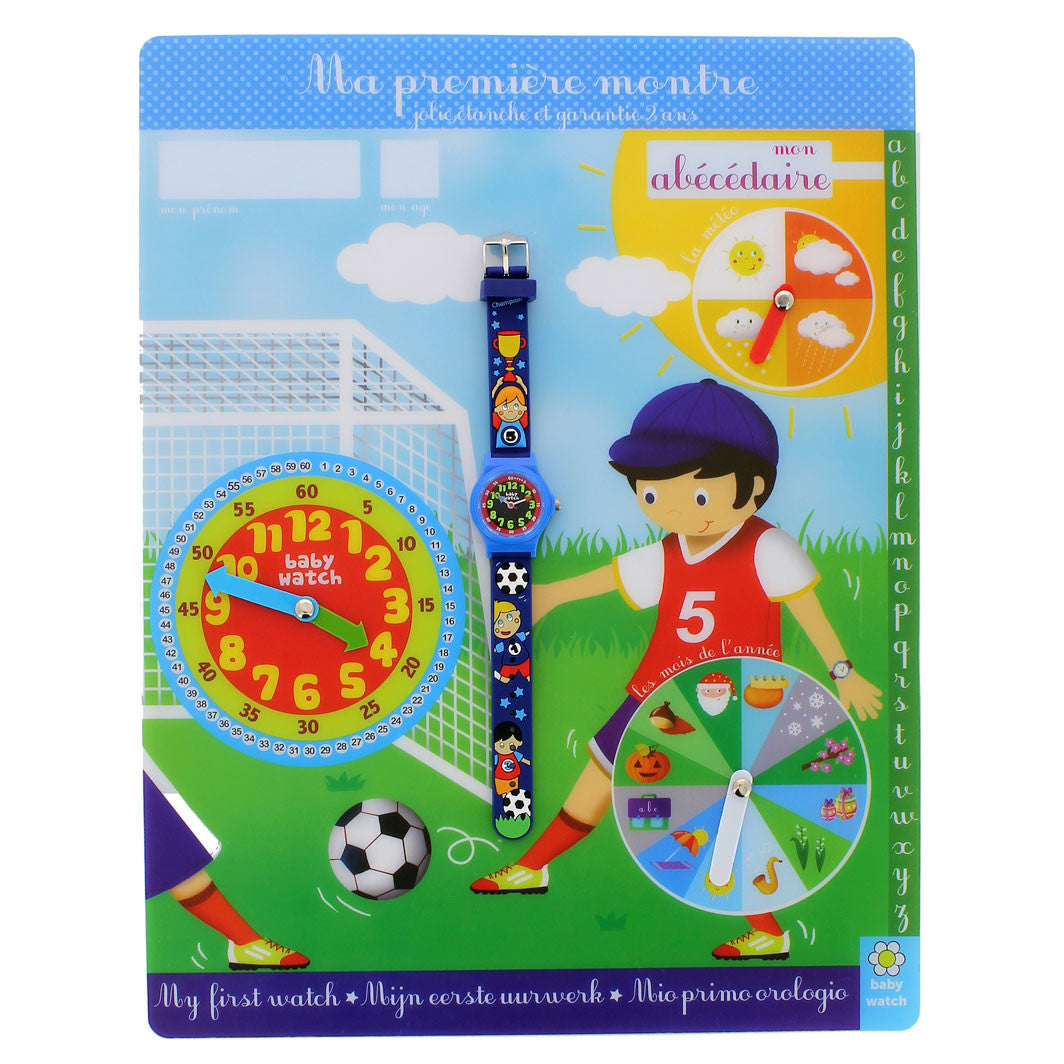 Babywatch barneklokke, Fotball - undervisningsklokke fra 5-7 år