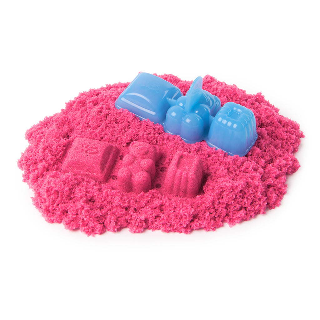 Kinetic Sand, Candy bag, 85 g og 1 form - 4 ass. farger